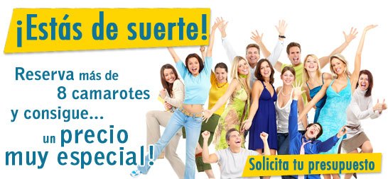 Ofertas presupuestos de grupo