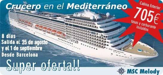 Ofertas de Cruceros