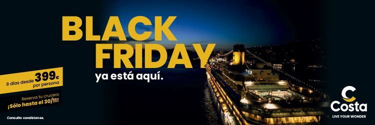 Black Friday cruceros Costa Cruceros 