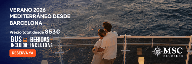 Cruceros todo incluido mediterráneo MSC Cruceros