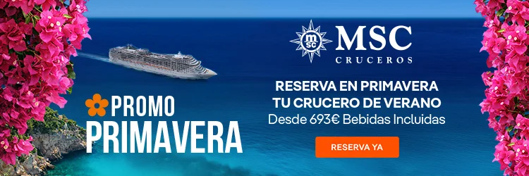Cruceros verano mediterráneo MSC Cruceros