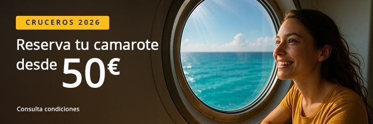 Cruceros 2026, reserva con 50€