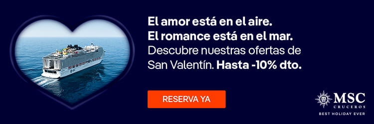 Cruceros 2026, reserva con 50€