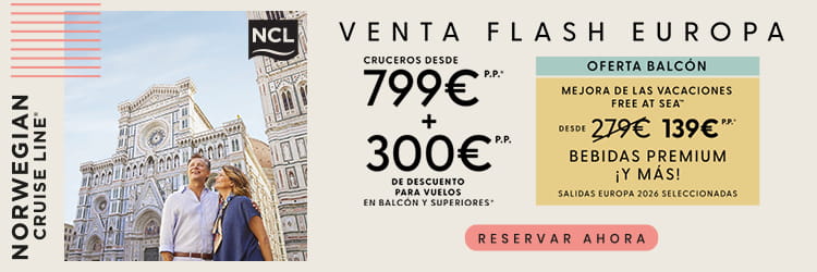 Ofertas cruceros NCL