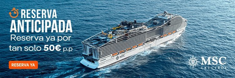 MSC Crucreros reserva con 50€