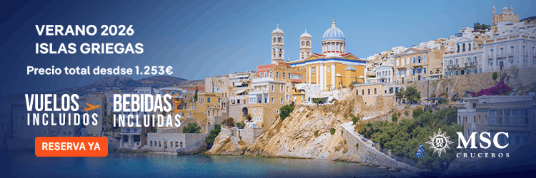 Oferta cruceros Islas Griegas MSC Cruceros