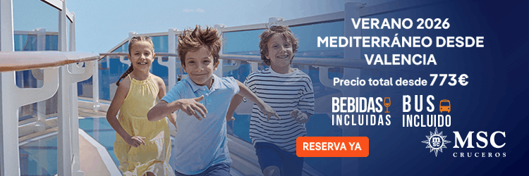 ofertas cruceros Mediterráneo desde Valencia