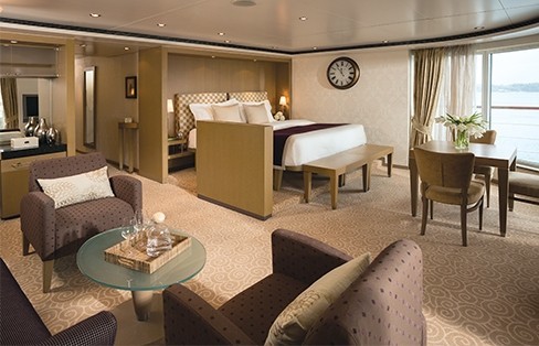 Seven Seas Suite, con balcón