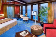 Penthouse con balcon grande popa