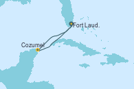 Visitando Fort Lauderdale (Florida/EEUU), Cozumel (México), Fort Lauderdale (Florida/EEUU)