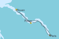 Visitando Paris (Francia), Rouen (Francia), Poissy (Francia), Paris (Francia), Paris (Francia), Paris (Francia)