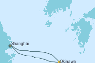 Visitando Shanghái (China), Okinawa (Japón), Shanghái (China)