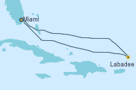 Visitando Miami (Florida/EEUU), Labadee (Haiti), Miami (Florida/EEUU)