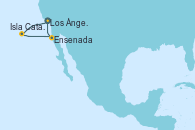 Visitando Los Ángeles (California), Isla Catalina (California/USA), Ensenada (México), Los Ángeles (California)