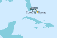 Visitando Miami (Florida/EEUU), Nassau (Bahamas), CocoCay (Bahamas), Miami (Florida/EEUU) Visitando Miami (Florida/EEUU), Nassau (Bahamas), CocoCay (Bahamas), Miami (Florida/EEUU)
