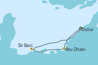 Visitando Dubai, Abu Dhabi (Emiratos Árabes Unidos), Sir Bani Yas Is (Emiratos Árabes Unidos), Dubai