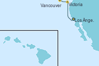 Visitando Los Ángeles (California), Victoria (Canadá), Vancouver (Canadá), Vancouver (Canadá)