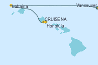 Visitando Vancouver (Canadá), Lahaina  (Hawai), Lahaina  (Hawai), CRUISE NAPALI COAST, AT SEA, Honolulu (Hawai)