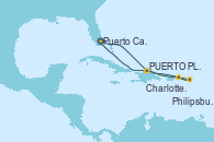 Visitando Puerto Cañaveral (Florida), PUERTO PLATA, REPUBLICA DOMINICANA, Charlotte Amalie (St. Thomas), Philipsburg (St. Maarten), Puerto Cañaveral (Florida)