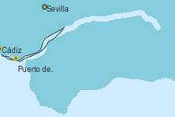 Visitando Sevilla (España), Sevilla (España), Cádiz (España), Puerto de Santa María (España), Sevilla (España), Sevilla (España)