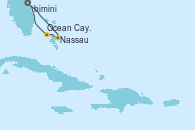 Visitando Puerto Cañaveral (Florida), Nassau (Bahamas), Ocean Cay MSC Marine Reserve (Bahamas), Ocean Cay MSC Marine Reserve (Bahamas), Puerto Cañaveral (Florida)