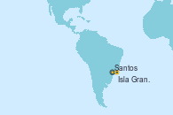 Visitando Santos (Brasil), Isla Grande (Brasil), Santos (Brasil)