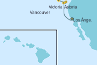 Visitando Los Ángeles (California), Astoria (Oregón), Victoria (Canadá), Vancouver (Canadá)