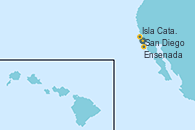 Visitando San Diego (California/EEUU), Isla Catalina (California/USA), Ensenada (México), San Diego (California/EEUU)