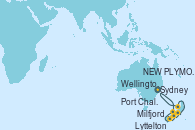 Visitando Sydney (Australia), Milfjord Sound (Nueva Zelanda), Port Chalmers (Nueva Zelanda), Lyttelton (Nueva Zelanda), Wellington (Nueva Zelanda), NEW PLYMOUTH, NEW ZEALAND, Sydney (Australia)