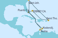 Visitando Puerto Cañaveral (Florida), Aruba (Antillas), Kralendijk (Antillas), Saint John (New Brunswick/Canadá), Saint Thomas (Islas Vírgenes), DISNEY CASTAWAY CAY, Puerto Cañaveral (Florida)