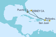 Visitando Puerto Cañaveral (Florida), Philipsburg (St. Maarten), San Juan (Puerto Rico), DISNEY CASTAWAY CAY, Puerto Cañaveral (Florida)
