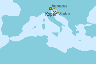 Visitando Venecia (Italia), Zadar (Croacia), Koper (Eslovenia), Venecia (Italia)