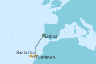 Visitando Lisboa (Portugal), Fuerteventura (Canarias/España), Santa Cruz de Tenerife (España)