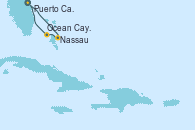Visitando Puerto Cañaveral (Florida), Nassau (Bahamas), Ocean Cay MSC Marine Reserve (Bahamas), Puerto Cañaveral (Florida)