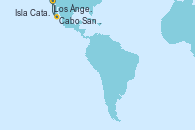 Visitando Los Ángeles (California), Isla Catalina (California/USA), Cabo San Lucas (México), Cabo San Lucas (México), Los Ángeles (California)