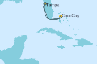 Visitando Tampa (Florida), CocoCay (Bahamas), Tampa (Florida)