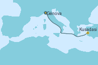 Visitando Génova (Italia), Kusadasi (Efeso/Turquía)