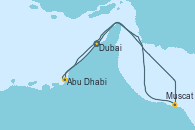 Visitando Dubai, Dubai, Dubai, Abu Dhabi (Emiratos Árabes Unidos), Abu Dhabi (Emiratos Árabes Unidos), Muscat (Omán), Dubai