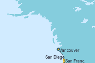 Visitando Vancouver (Canadá), San Francisco (California/EEUU), San Diego (California/EEUU)