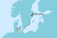 Visitando Estocolmo (Suecia), Kiel (Alemania)