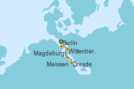 Visitando Berlín (Alemania), Berlín (Alemania), Magdeburgo (Alemania), Wittenberg (Alemania), Meissen (Alemania), Dresde (Alemania), Dresde (Alemania)
