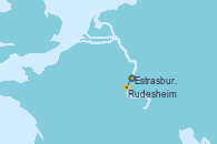 Visitando Estrasburgo (Francia), Rudesheim (Alemania), Estrasburgo (Francia)