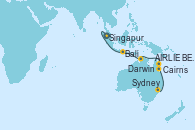Visitando Sydney (Australia), Sydney (Australia), AIRLIE BEACH, Cairns (Australia), Darwin (Australia), Bali (Indonesia), Bali (Indonesia), Singapur