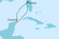 Visitando Tampa (Florida), Cozumel (México), Tampa (Florida)