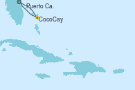 Visitando Puerto Cañaveral (Florida), CocoCay (Bahamas), Puerto Cañaveral (Florida)