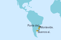 Visitando Montevideo (Uruguay), Buenos aires, Punta del Este (Uruguay), Montevideo (Uruguay)