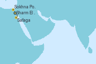 Visitando Sharm El Sheik (Egipto), Sokhna Port (Egipto), Safaga (Egipto), Safaga (Egipto), Sharm El Sheik (Egipto)