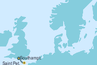 Visitando Southampton (Inglaterra), Saint Peter´s Port (Reino Unido), Southampton (Inglaterra)
