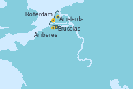 Visitando Bruselas (Bélgica), Bruselas (Bélgica), Amberes (Bélgica), Amberes (Bélgica), Rotterdam (Holanda), Rotterdam (Holanda), Ámsterdam (Holanda), Ámsterdam (Holanda), Ámsterdam (Holanda)