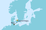 Visitando Kiel (Alemania), Copenhague (Dinamarca)